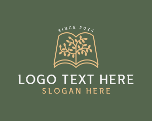 Reading Book Tree Logo