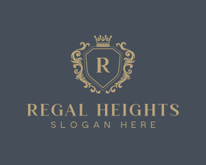 Regal Shield University logo design