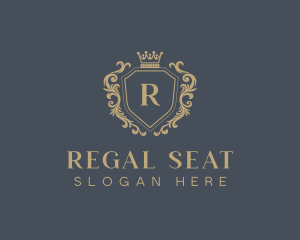 Regal Shield University logo design