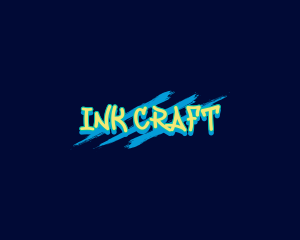 Neon Ink Graffiti  logo design