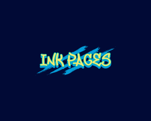 Neon Ink Graffiti  logo design