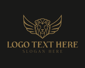 Lion Head Wings logo