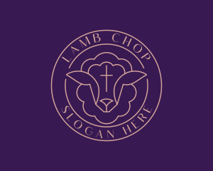 Holy Lamb Cross logo