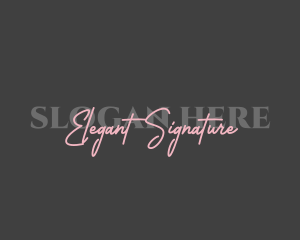 Signature Overlap Business logo design