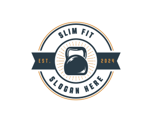 Kettlebell Gym Training logo design