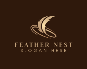 Feather Plume Quill logo