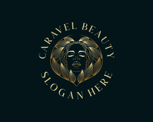 Luxury Wellness Beauty logo design