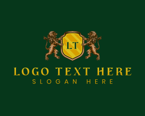 Luxury Lion Heraldry logo