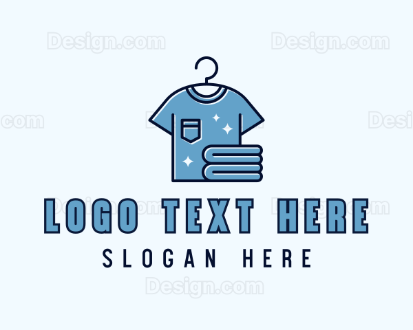 Shirt Clothes Cleaning Logo