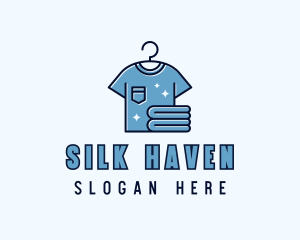 Shirt Clothes Cleaning  logo design