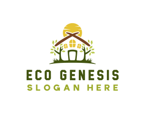 Eco Yard Landscaping logo design