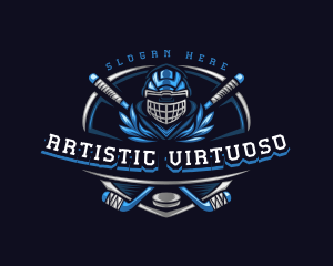 Sports Hockey Varsity logo design