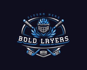 Sports Hockey Varsity logo design