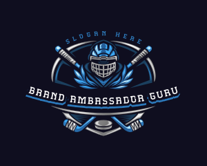 Sports Hockey Varsity logo design