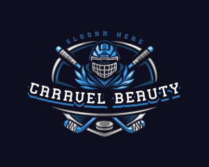 Sports Hockey Varsity logo design