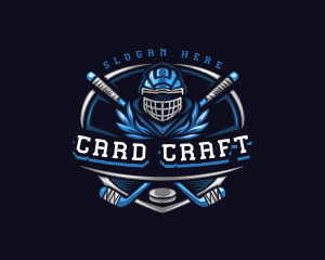 Sports Hockey Varsity logo design