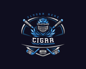 Sports Hockey Varsity logo design