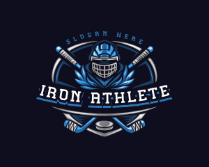 Sports Hockey Varsity logo design