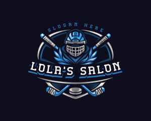 Sports Hockey Varsity logo design