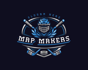 Sports Hockey Varsity logo design