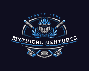 Sports Hockey Varsity logo design