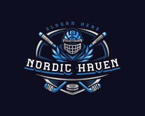 Sports Hockey Varsity logo design