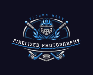 Sports Hockey Varsity logo design