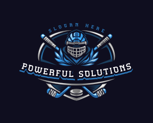 Sports Hockey Varsity logo design