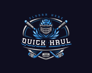 Sports Hockey Varsity logo design