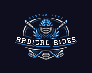 Sports Hockey Varsity logo design