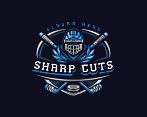 Sports Hockey Varsity logo design