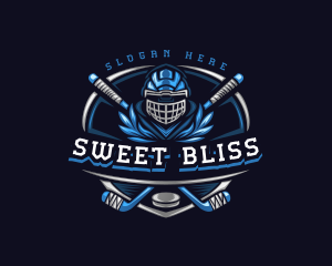 Sports Hockey Varsity logo design