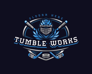 Sports Hockey Varsity logo design