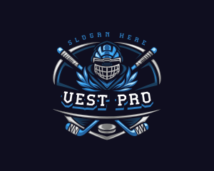 Sports Hockey Varsity logo design