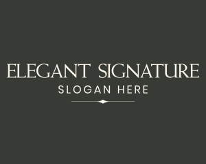 Elegant Luxury Business logo design