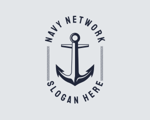 Navy Marine Anchor logo