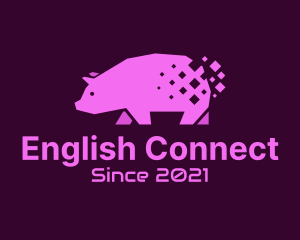 Digital Pink Pig logo design