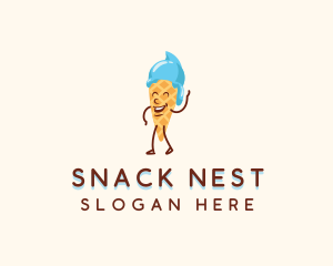 Ice Cream Cone logo design