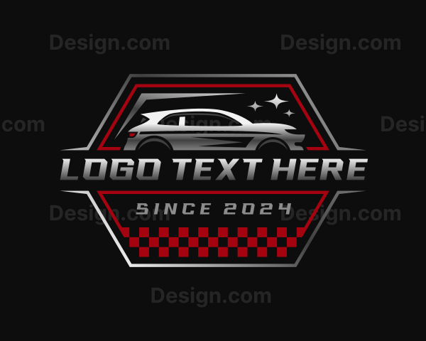 SUV Car Transport Logo