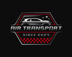 SUV Car Transport logo design