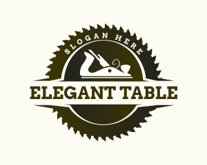 Table Saw Planer logo design