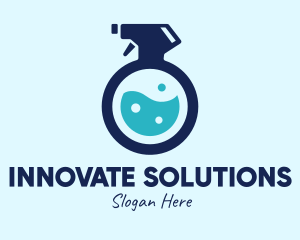 Blue Sanitizer Liquid Spray logo