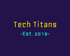 Arcade Technology Text Font logo