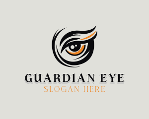 Zoo Wildlife Eye logo design