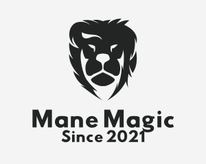 Mane Lion Head logo design