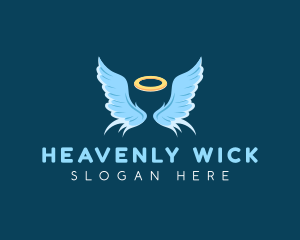 Holy Halo Wings logo design