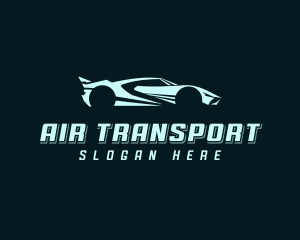 Vehicle Racer Transportation logo design