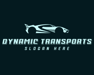 Vehicle Racer Transportation logo design