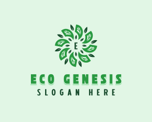 Eco Nature Garden logo design