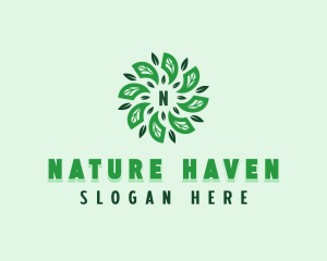 Eco Nature Garden logo design